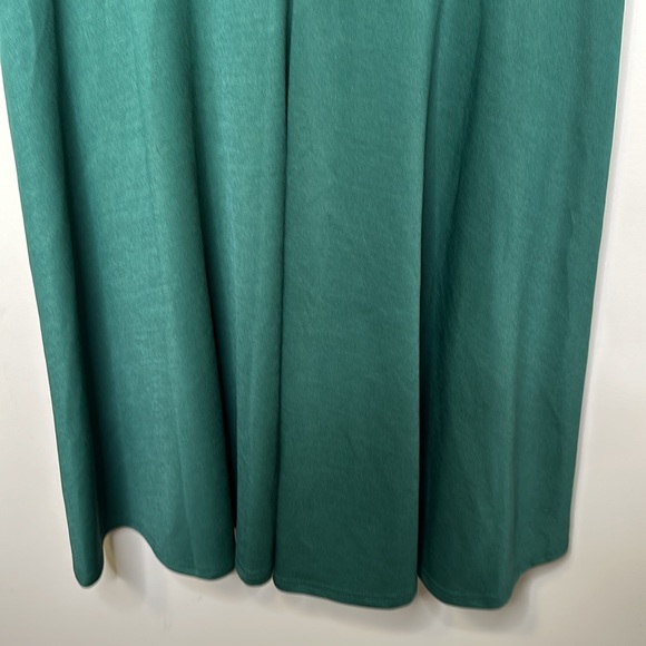 GRACE KARIN Green Sleeveless Wrap V-Neck A-line Cocktail Swing Dress - Picture 13 of 15